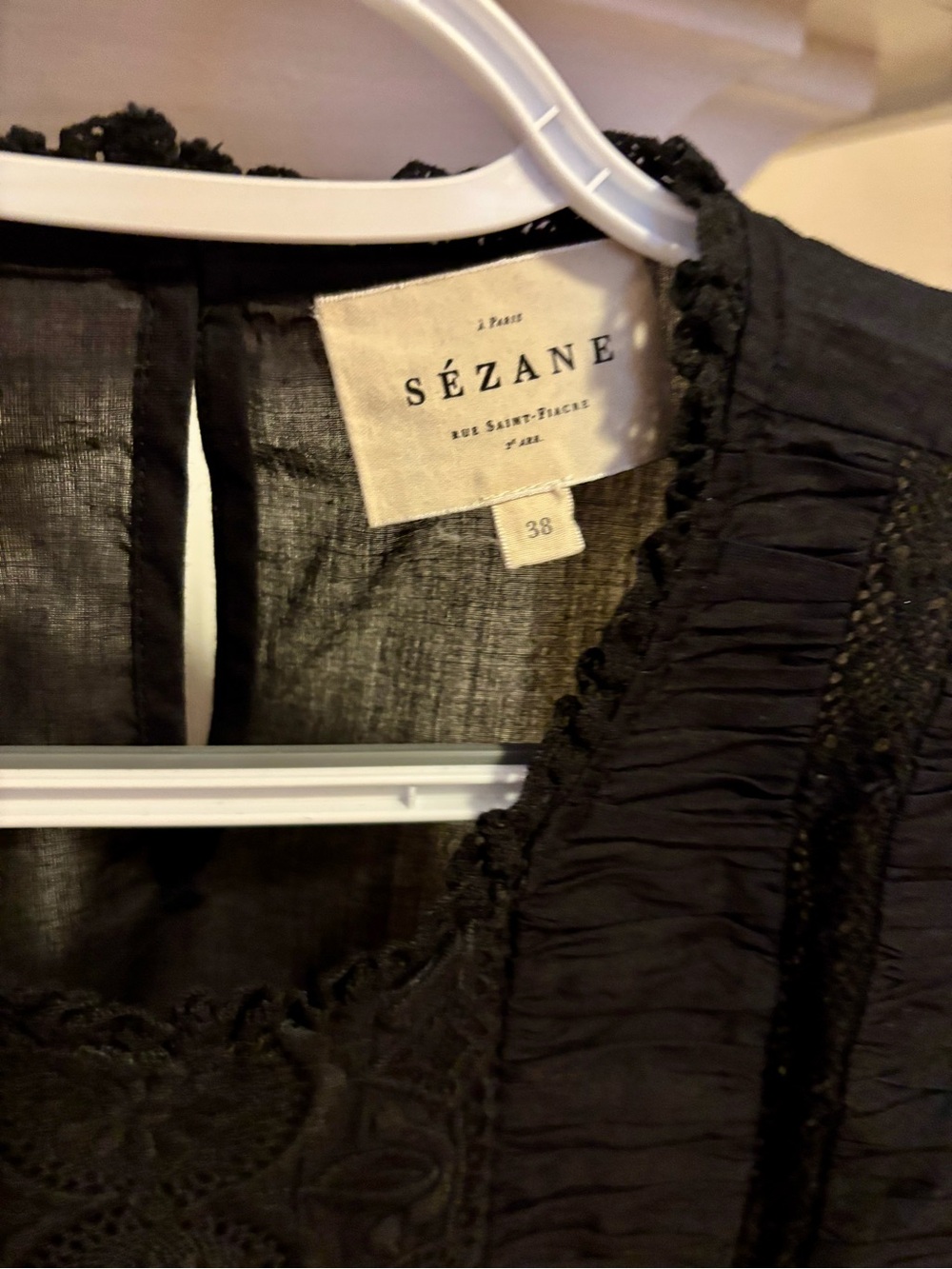 Sézane Bamba Blouse Size 38/6 brand new without tags - Picture 6 of 7